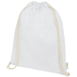 Orissa  plecak ściągany sznurkiem z bawełny organicznej z certyfikatem GOTS o gramaturze 100 g/m?