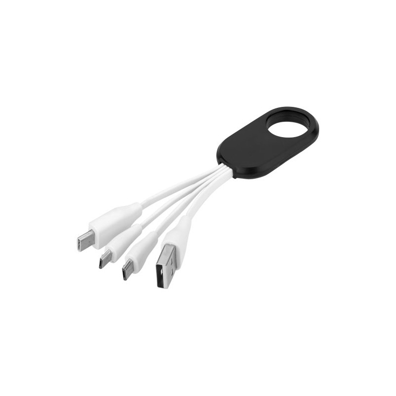 Kabel do ładowania z końcówką USB typu C 4w1 Troup