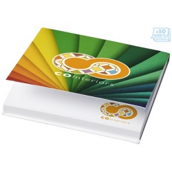 Karteczki samoprzylepne Sticky-Mate® 75x75mm w miękkiej okładce