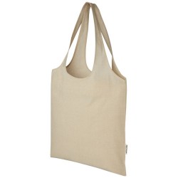 Pheebs modna torba na zakupy o pojemności 7 l z bawełny z recyklingu o gramaturze 150 g/m?