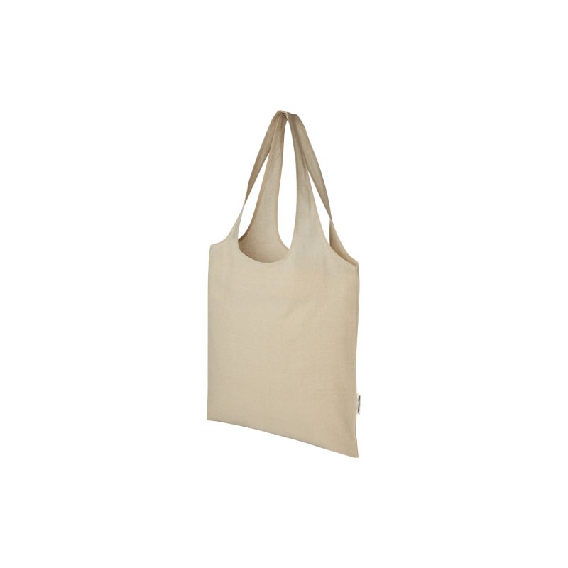Pheebs modna torba na zakupy o pojemności 7 l z bawełny z recyklingu o gramaturze 150 g/m?
